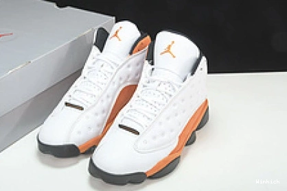 RETRO 13 JORDAN WHITE BLACK AIR STARFISH 414571-108 0822